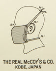 The Real McCoy's Face Mask Cotton Type R2-A