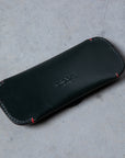 Croots Malton Bridle Leather Glasses Case Racing Green
