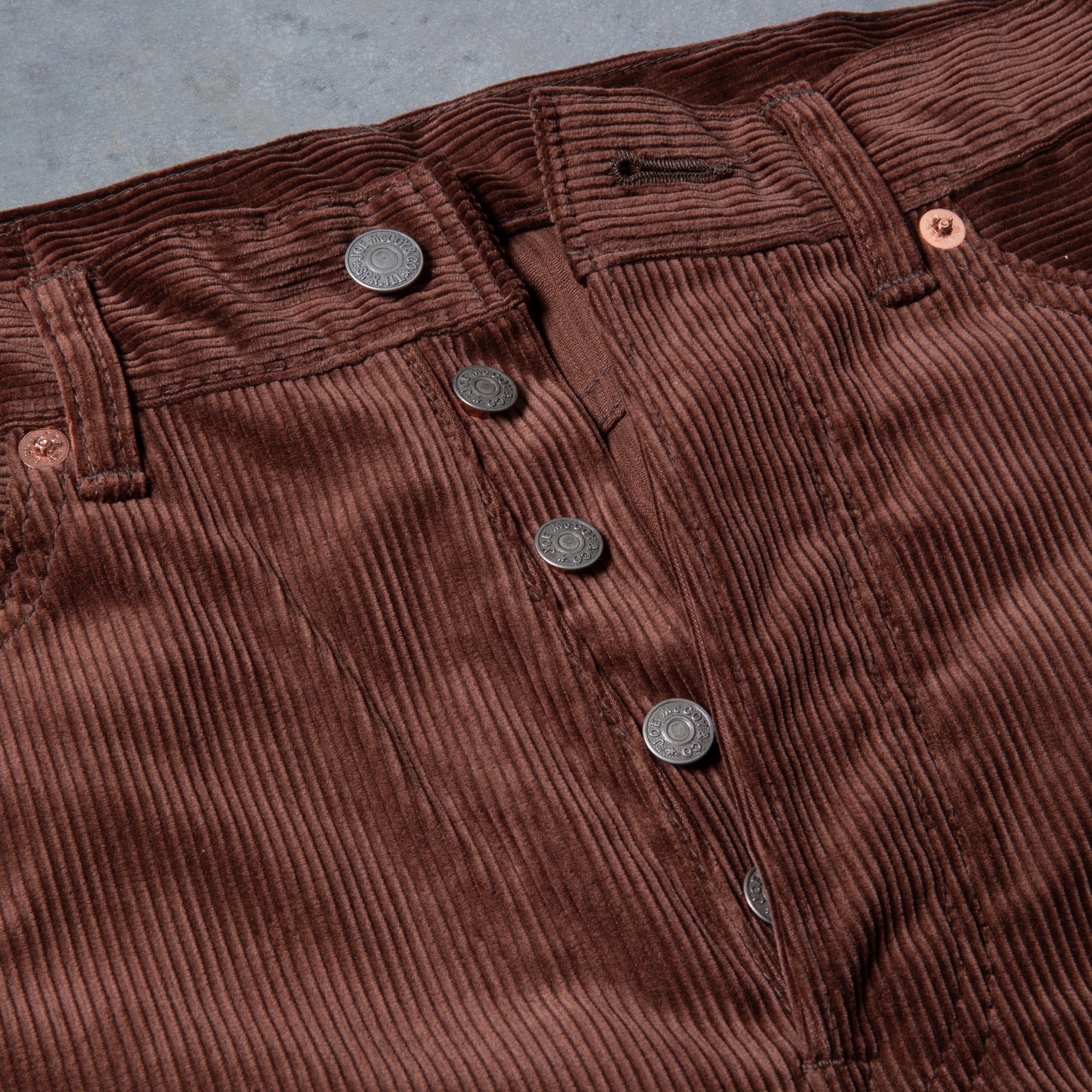 The Real McCoy&#39;s Corduroy Trousers Brown Lot. 906