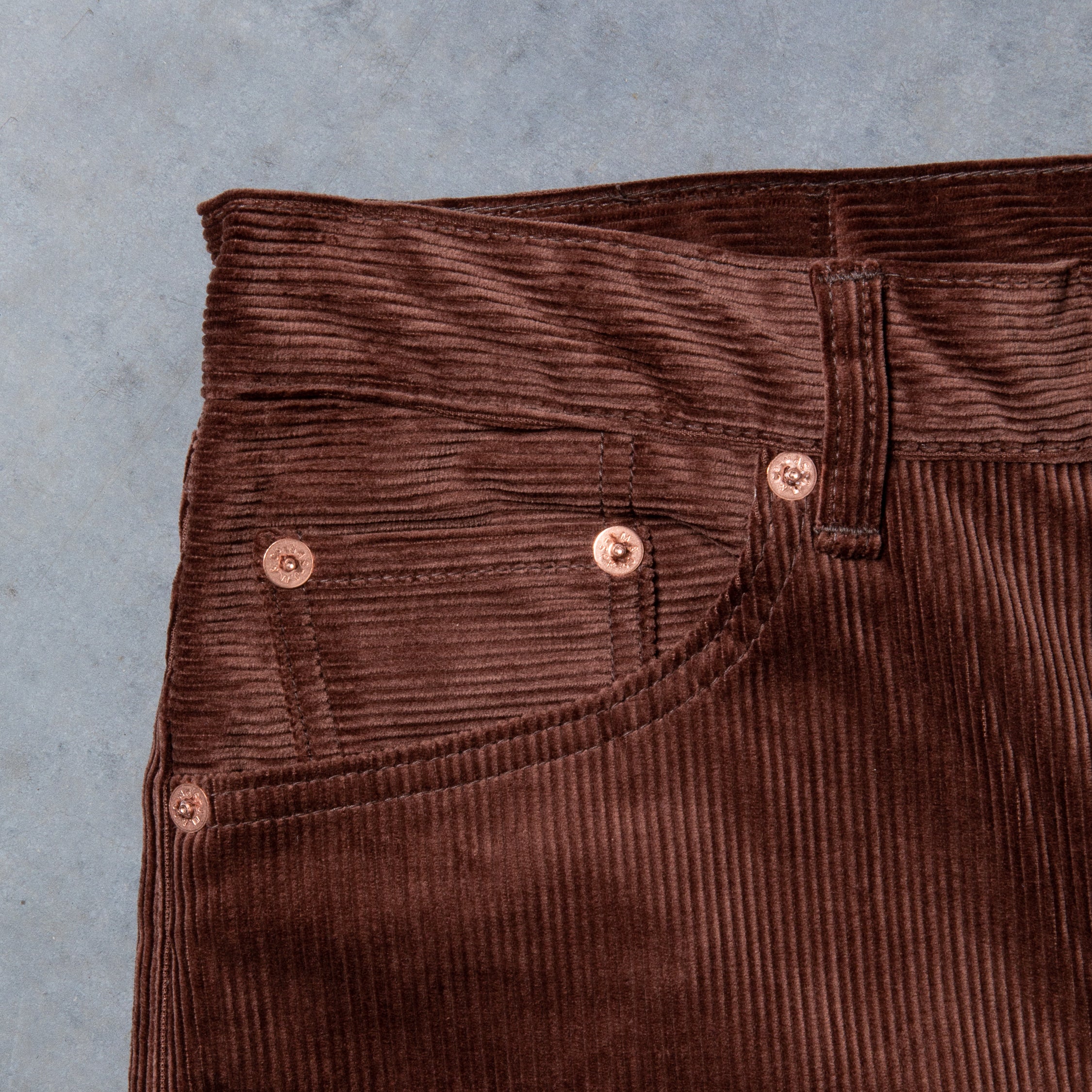 The Real McCoy&#39;s Corduroy Trousers Brown Lot. 906