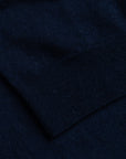 Drumohr Luxury 30G Cashmere Polo Blu Notte