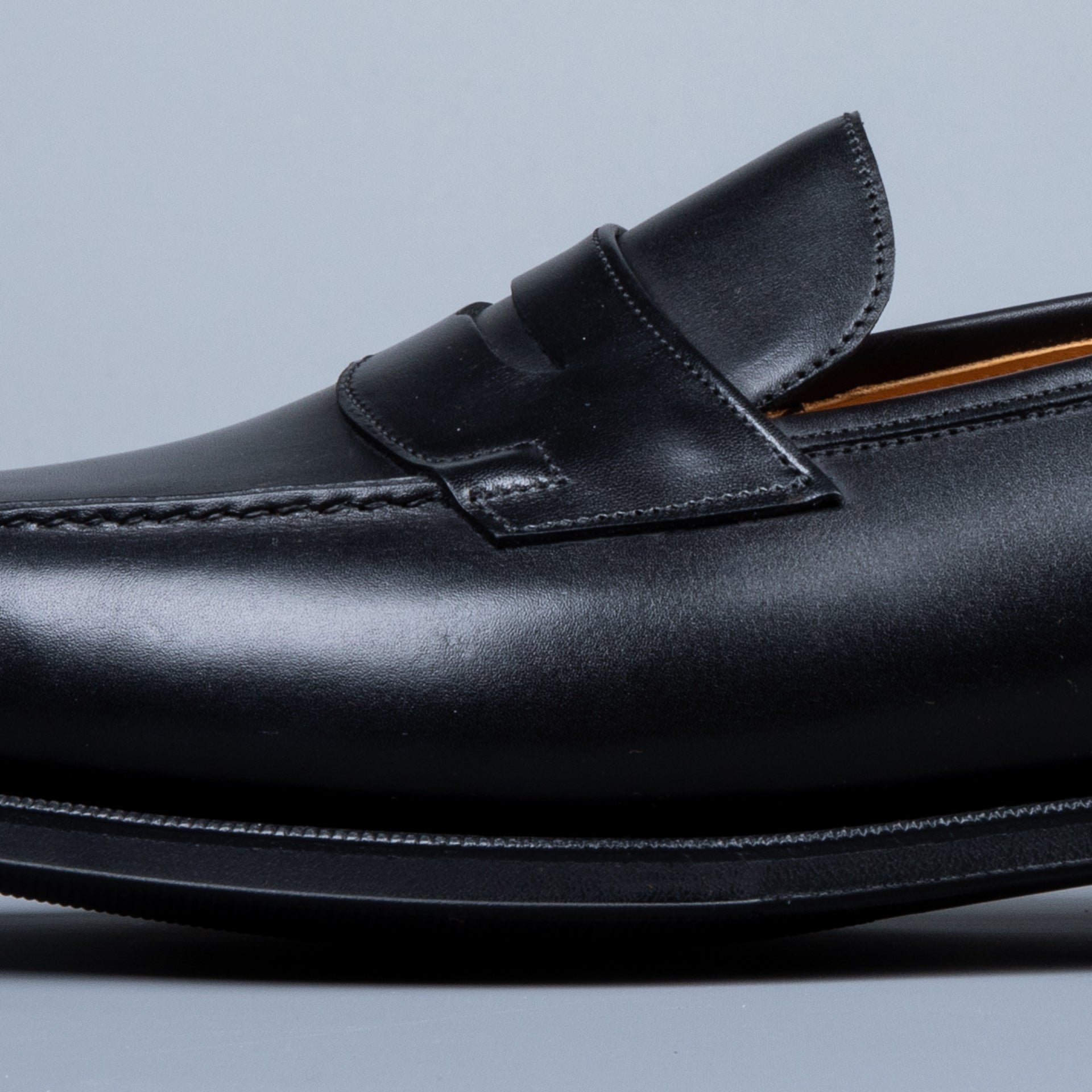 Edward Green Duke in Black Calf on R1 Sole