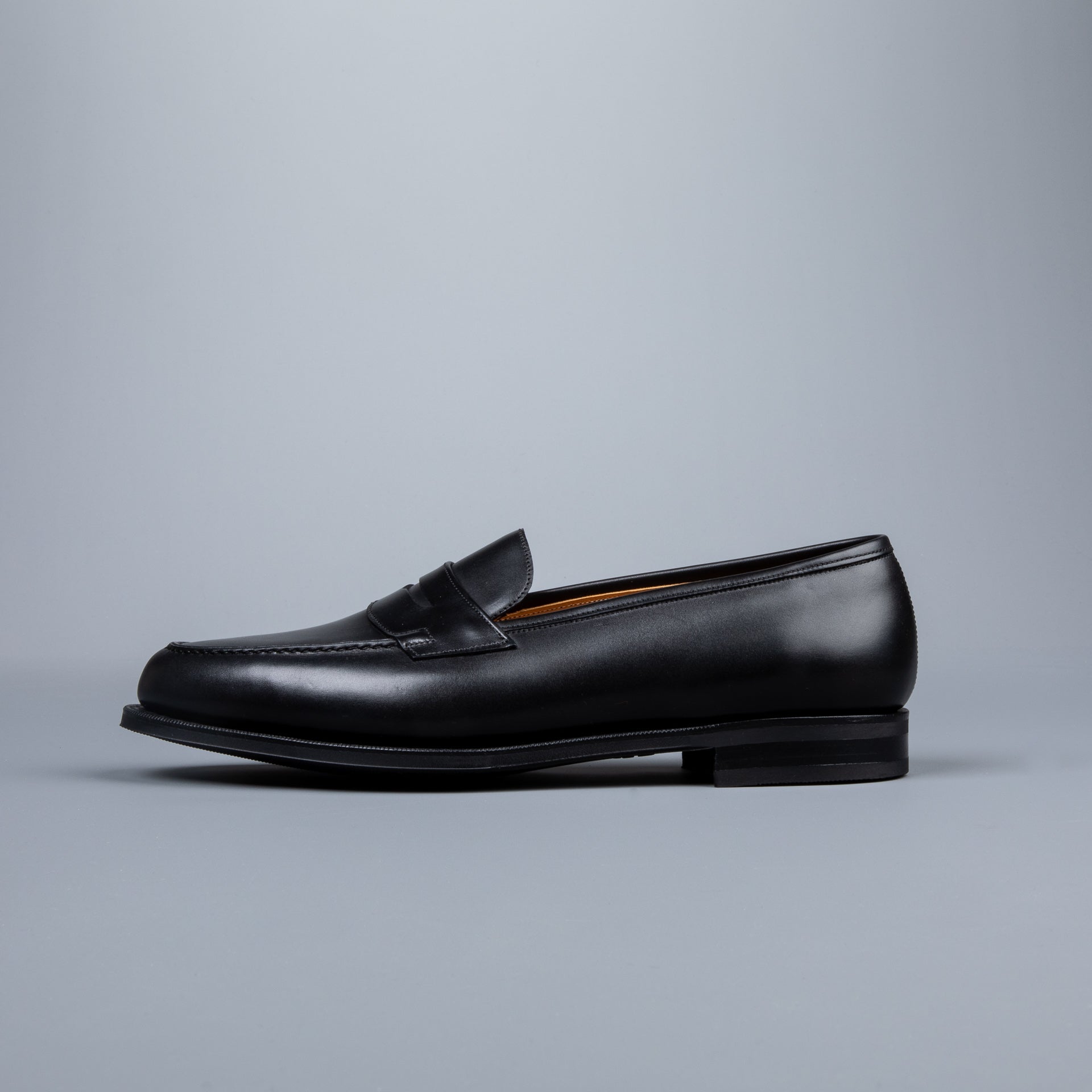 Edward Green Duke in Black Calf on R1 Sole