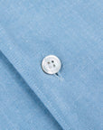 Finamore x Frans Boone Baia (or Thunderball) Shirt Chambray Blu