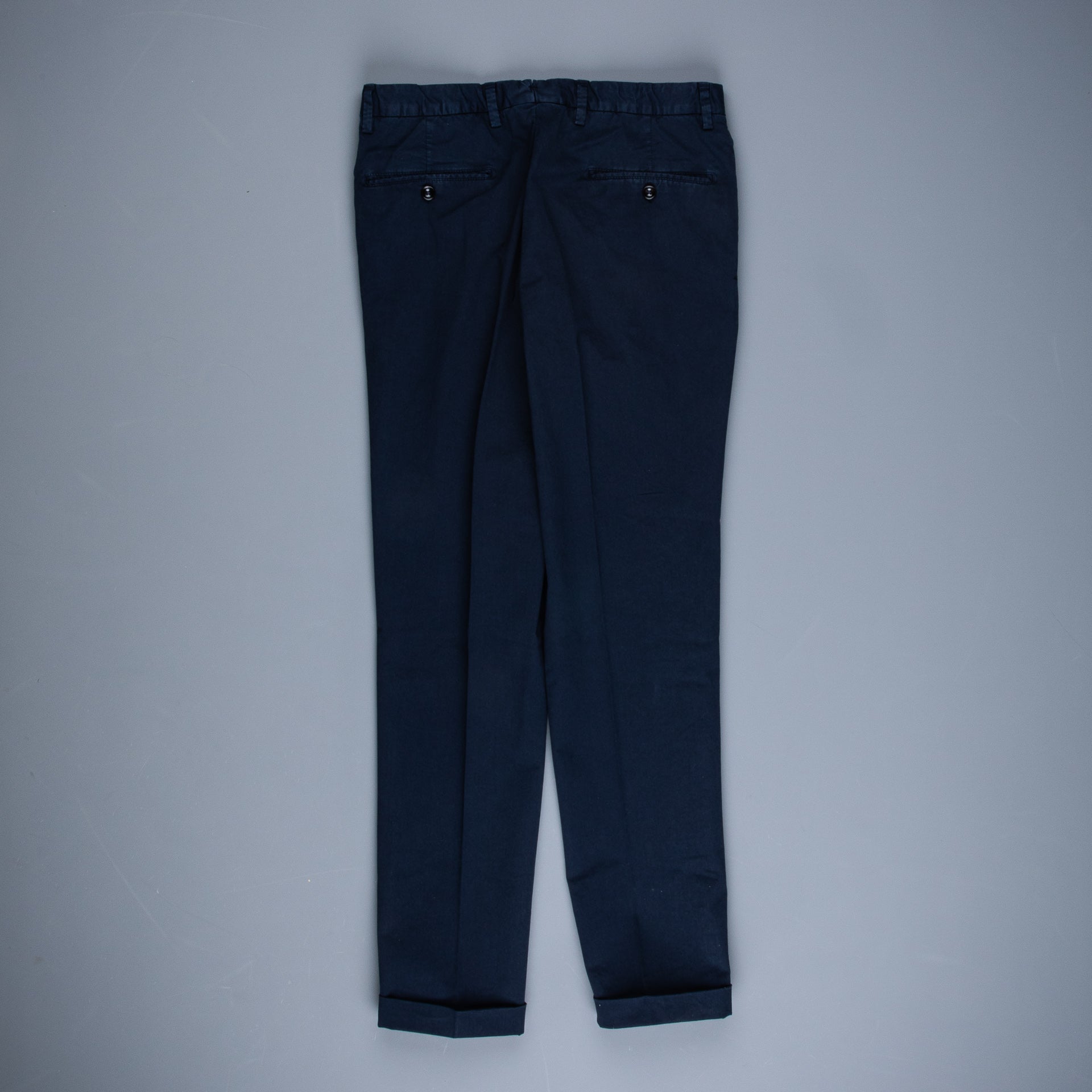 Drumohr Pantaloni Doppia pence Blu notte