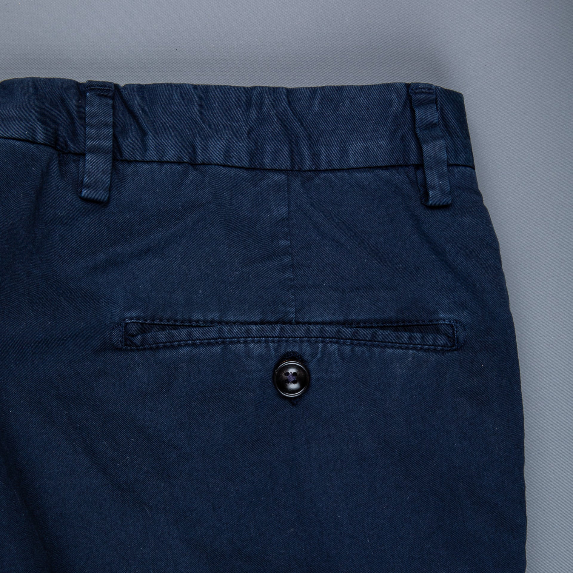 Drumohr Pantaloni Doppia pence Blu notte