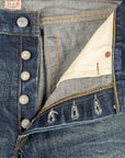 RRL Low Straight Selvedge Twill Odessa Wash