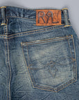 RRL Low Straight Selvedge Twill Odessa Wash