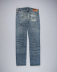 RRL Low Straight Selvedge Twill Odessa Wash