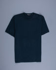 James Perse Elevated Lotus jersey short sleeve crew neck tee French Navy