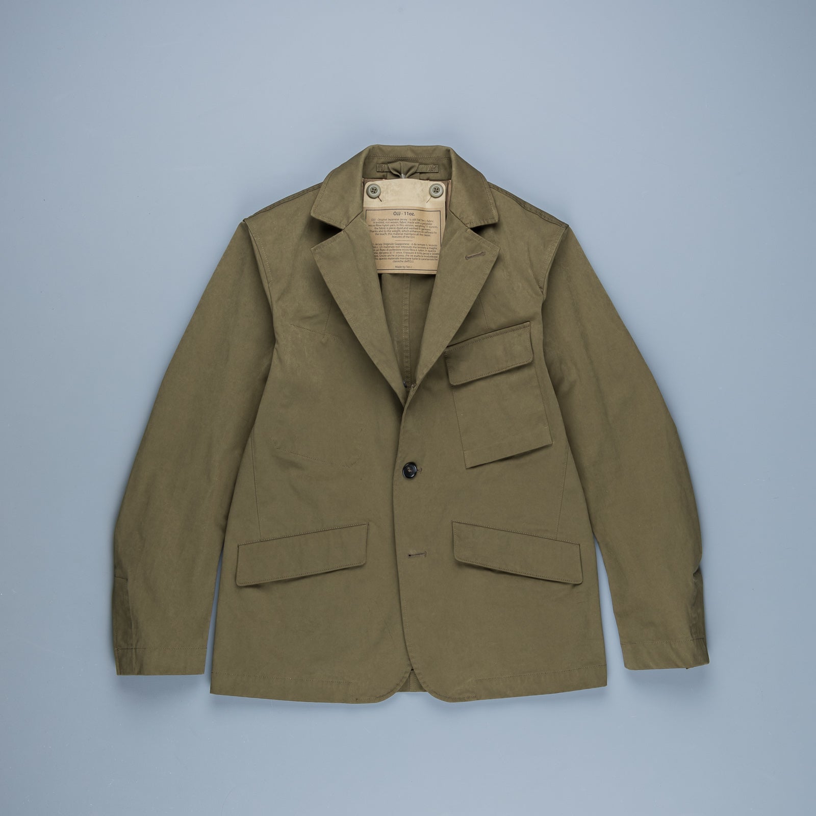 Ten C Drill Jacket Olive