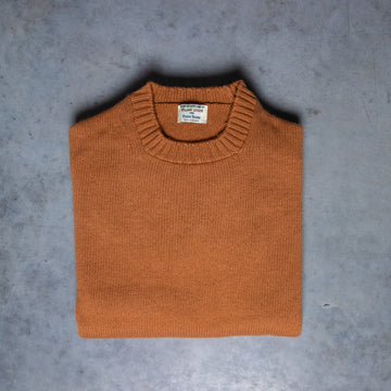 William Lockie x Frans Boone Nis Cashmere Crew Neck Toffee