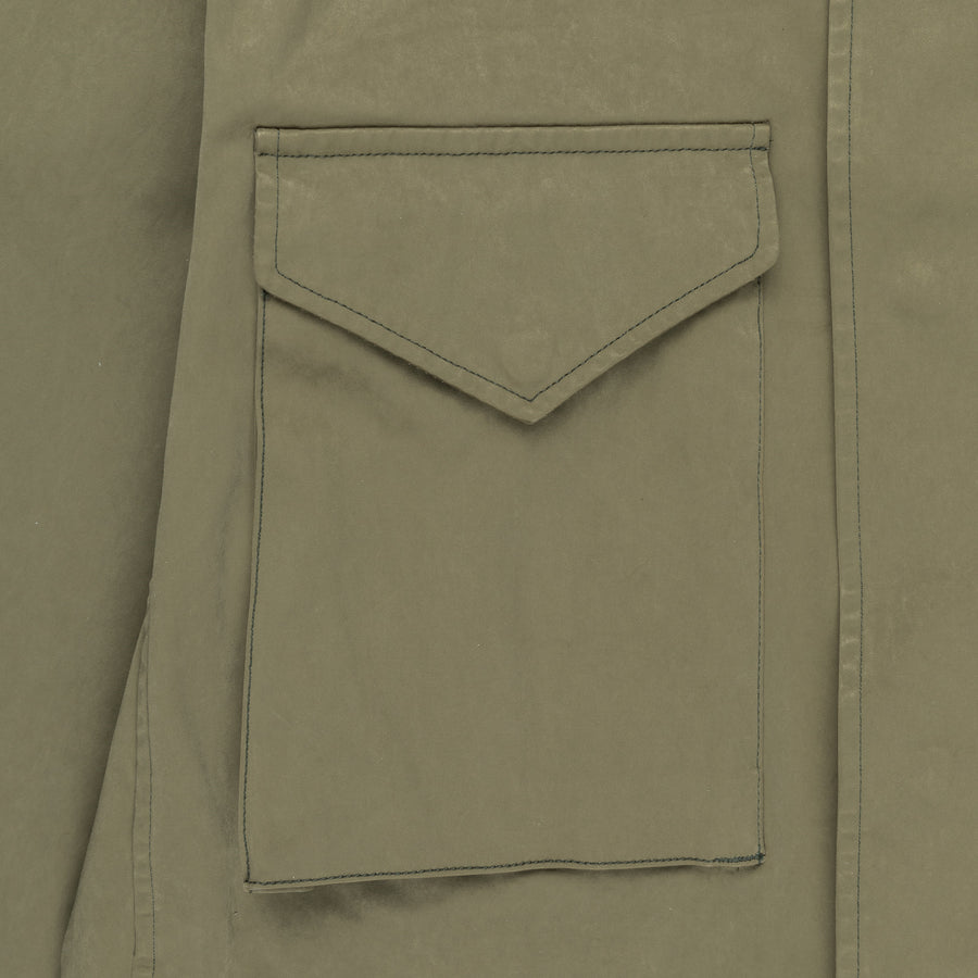 Ten C Short Field Jacket Olive
