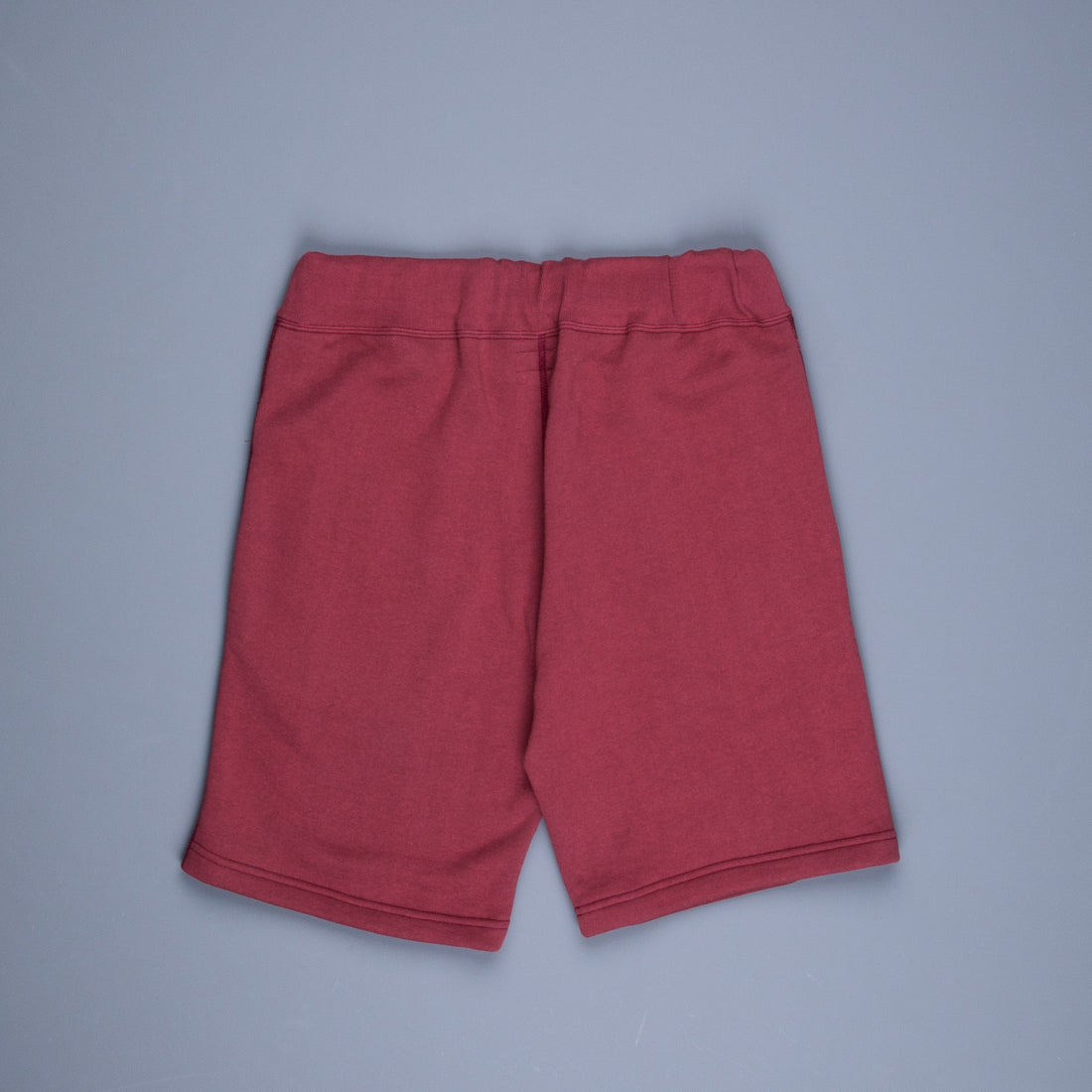 The Real McCoy's 9 Oz Loopwheel Shorts Maroon