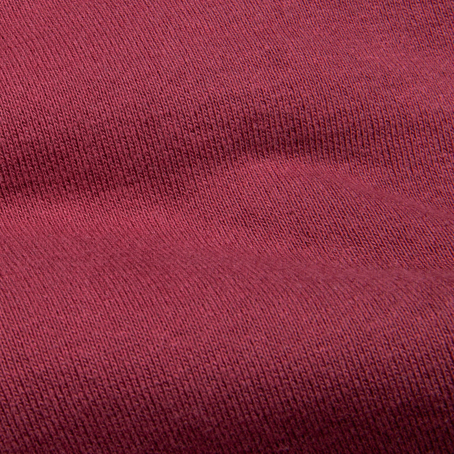 The Real McCoy's loopwheel raglan sleeve sweatshirt Maroon