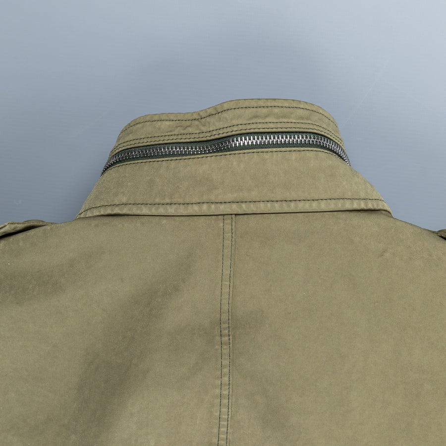 Ten C Short Field Jacket Olive