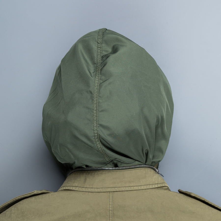 Ten C Short Field Jacket Olive