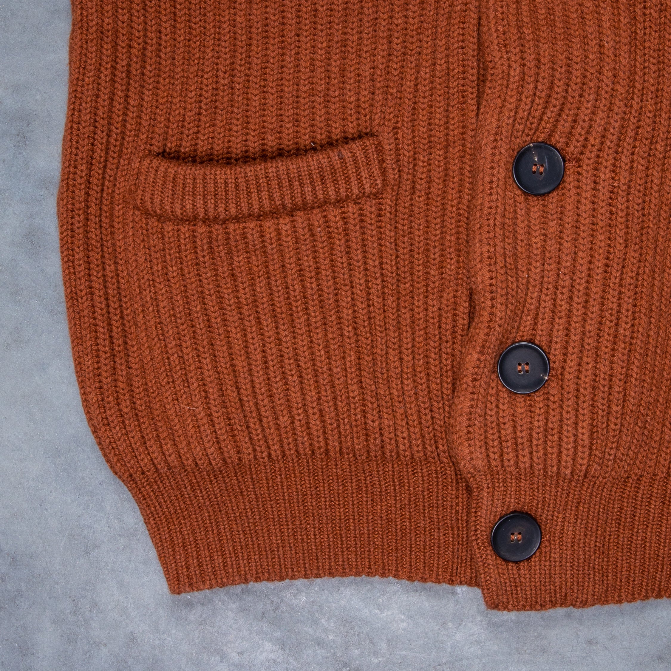 William Lockie x Frans Boone Cashmere Cardigan Steve Volkan