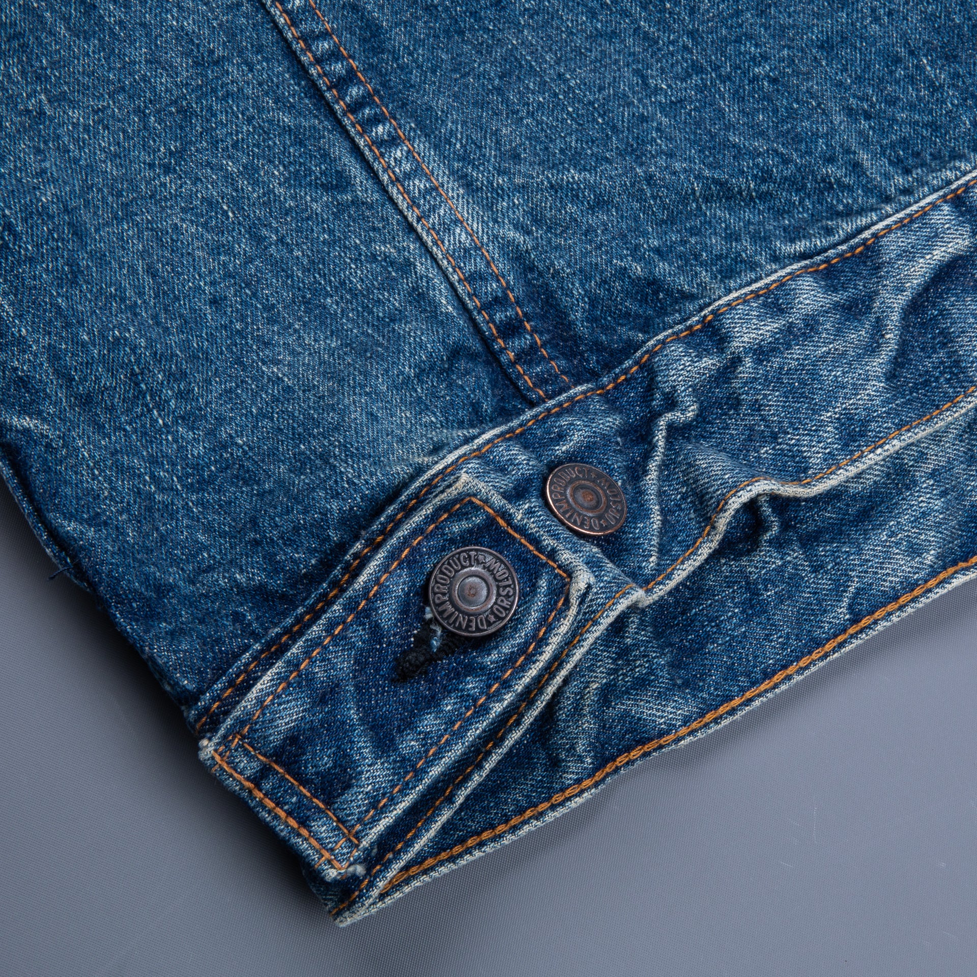 Orslow denim Real used trucker jacket