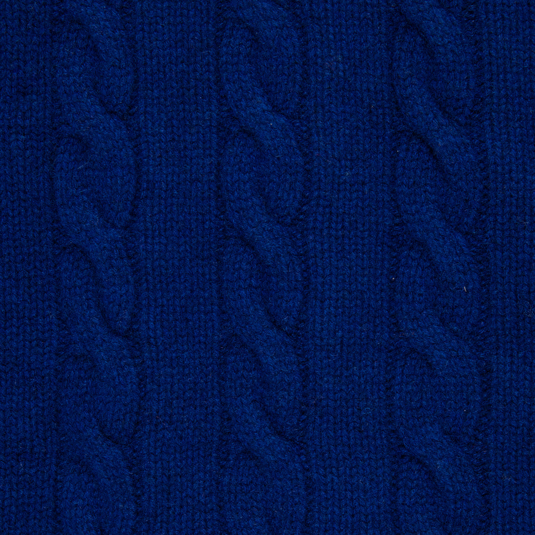 William Lockie Chirnside Cashmere Cable Crew Neck Inchiostro