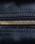 Croots Malton Bridle Leather Wash Bag Black