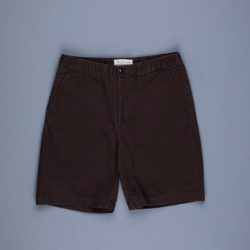 Remi Relief Side seamless vintage chino easy shorts Brown
