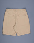 Remi Relief Side seamless vintage chino easy shorts Beige