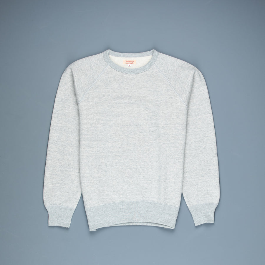 The Real McCoy's loopwheel raglan sleeve sweatshirt Ash Grey