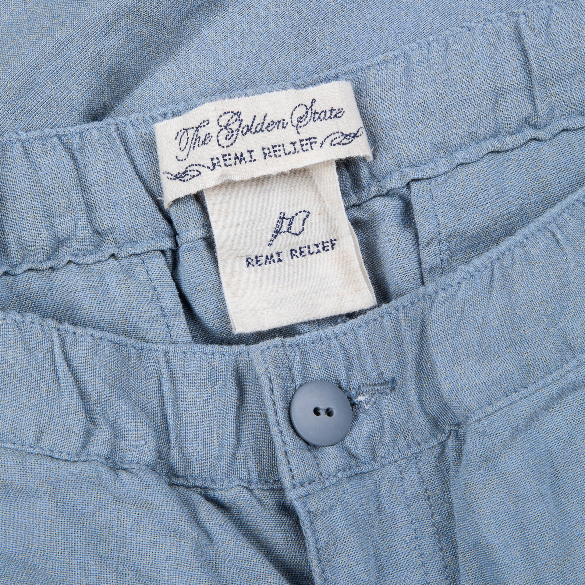 Remi Relief Wonder Linen Easy shorts 40X Blue Grey