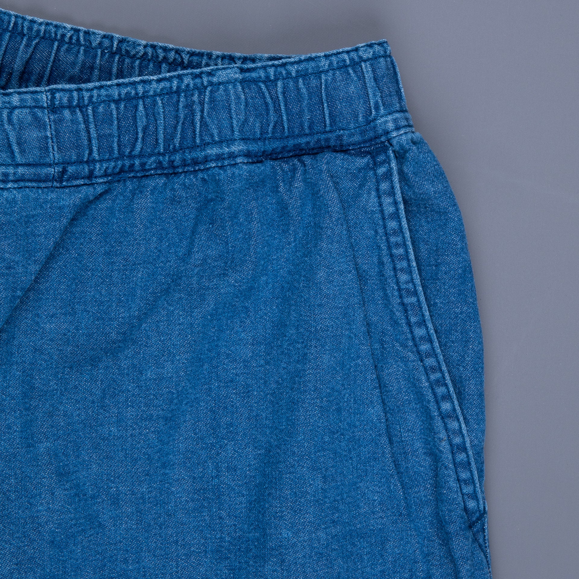 Remi Relief 8 Oz Denim Easy Shorts Used Blue