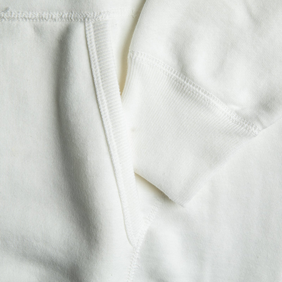 The Real McCoy's Loopwheel parka 9 oz Milk