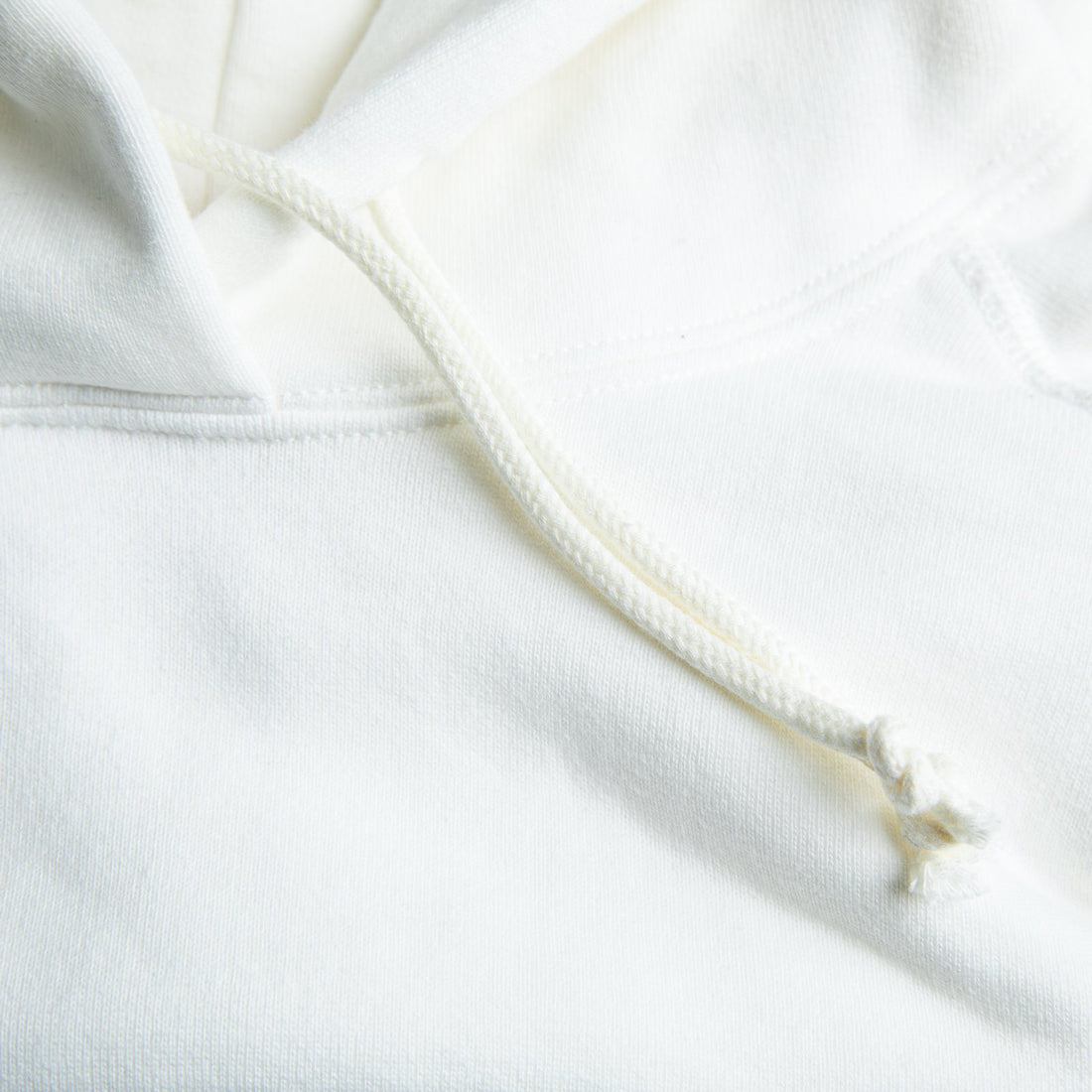 The Real McCoy's Loopwheel parka 9 oz Milk