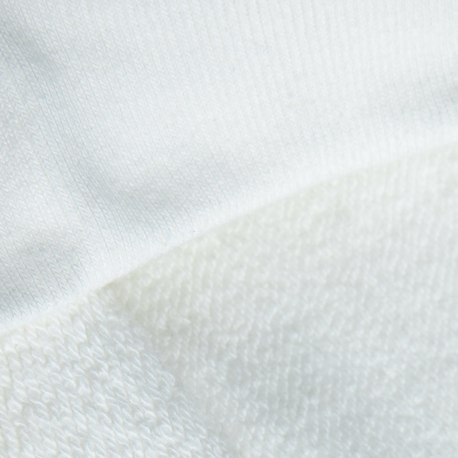 The Real McCoy's Loopwheel parka 9 oz Milk