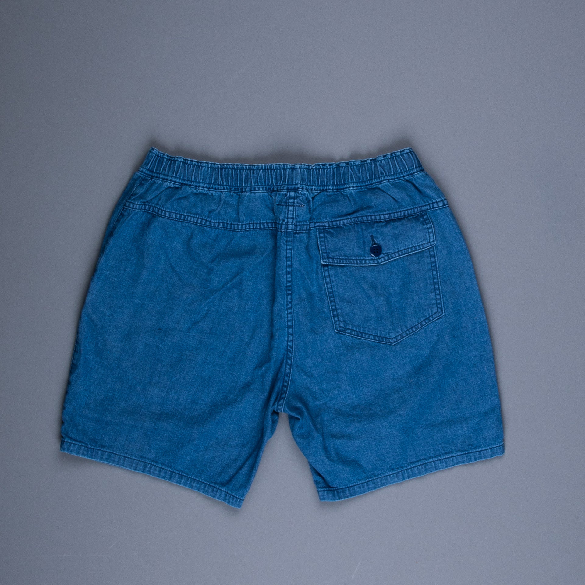 Remi Relief 8 Oz Denim Easy Shorts Used Blue