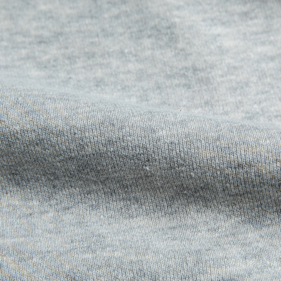 The Real McCoy's Loopwheel parka 9 oz Ash grey