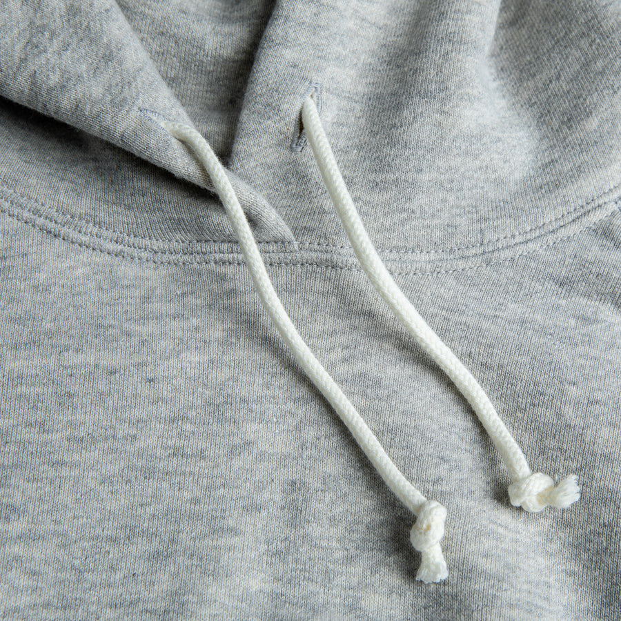 The Real McCoy's Loopwheel parka 9 oz Ash grey
