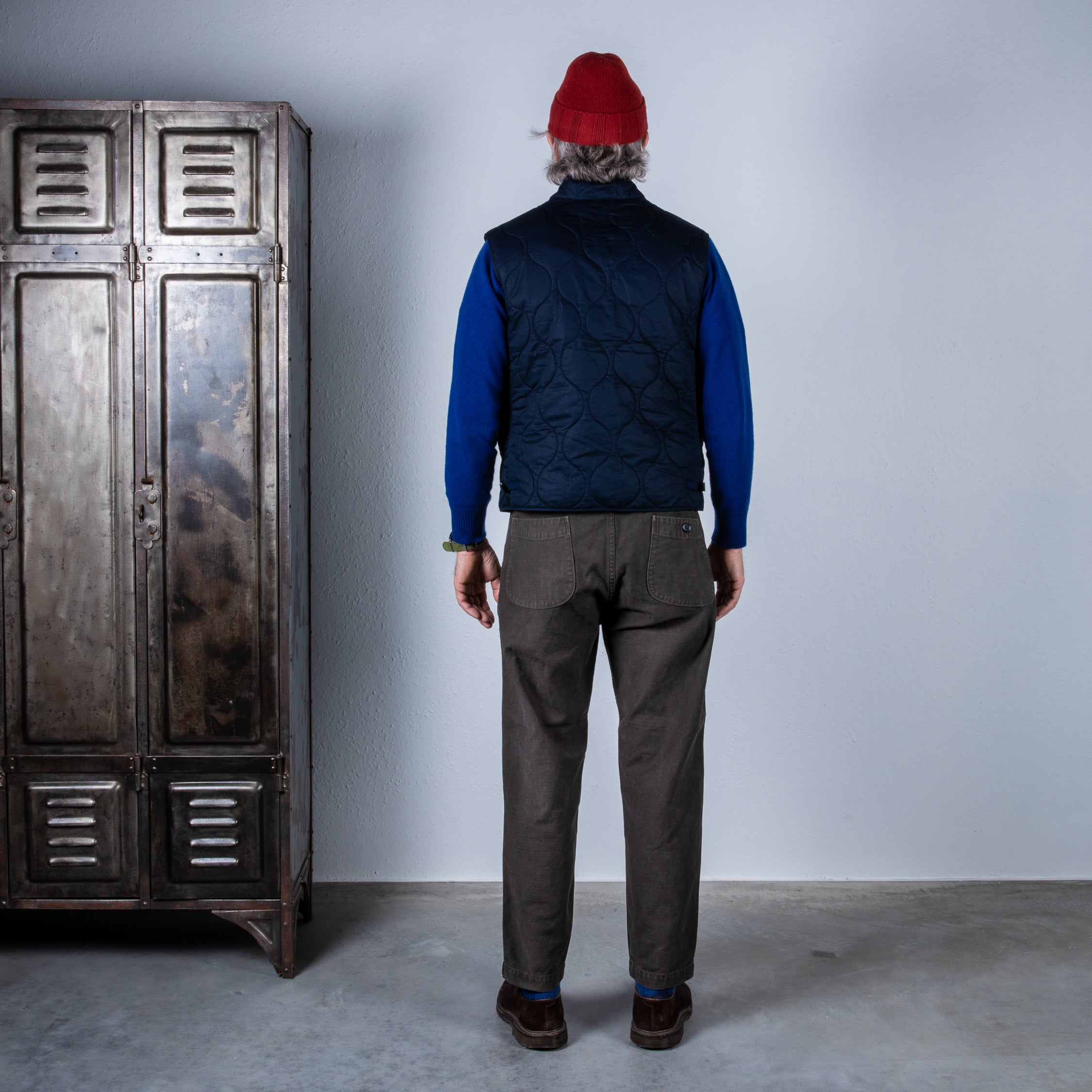 Manifattura Ceccarelli Quilted Vest Navy