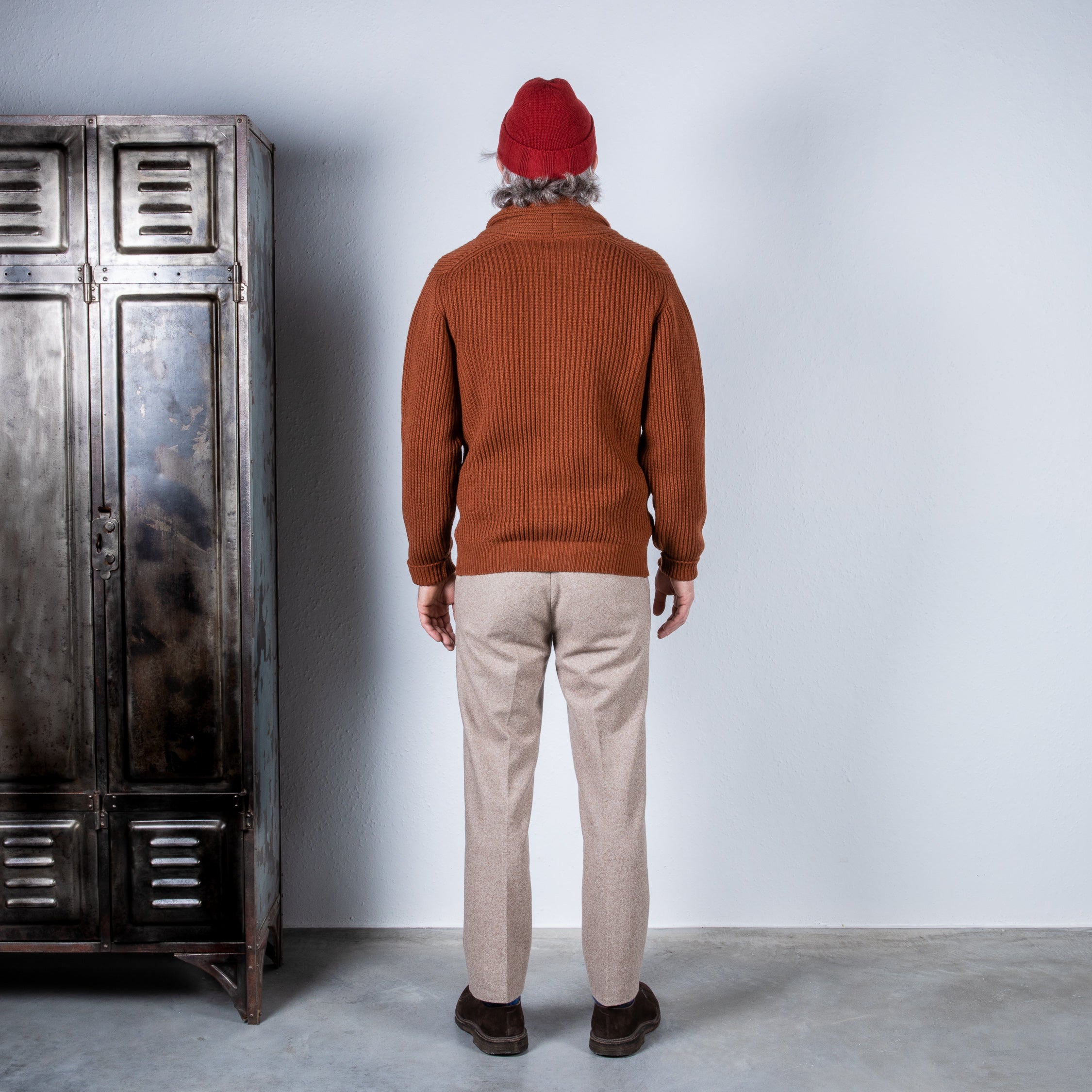William Lockie x Frans Boone Cashmere Cardigan Steve Volkan