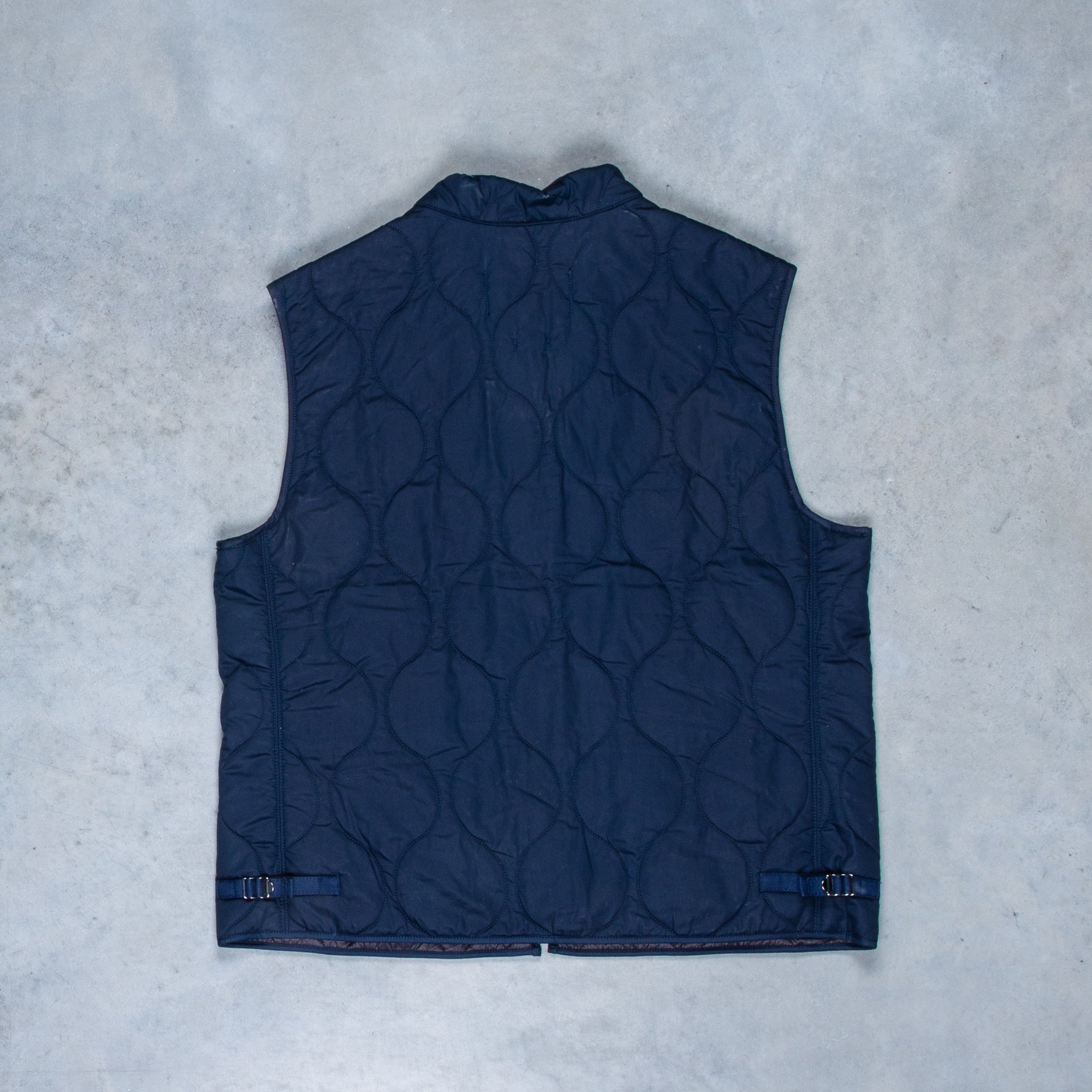Manifattura Ceccarelli Quilted Vest Navy