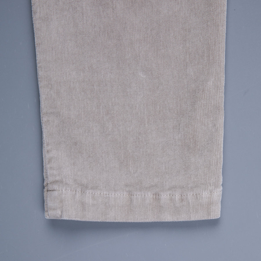Remi Relief Corduroy stretch pants light gray