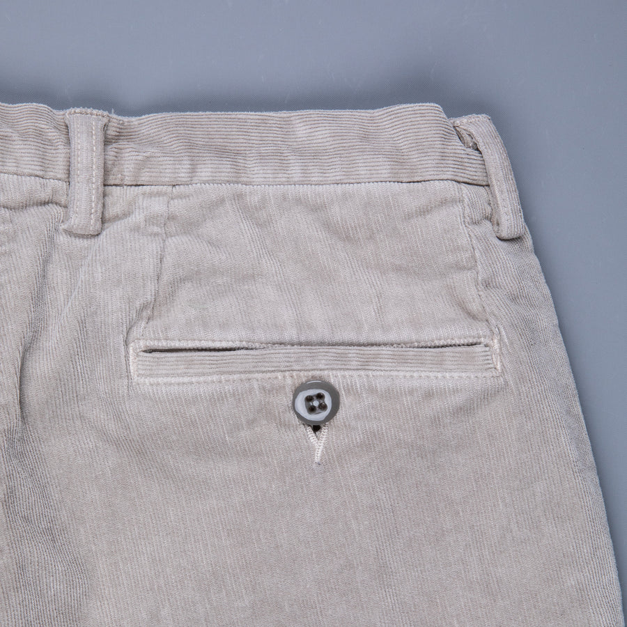 Remi Relief Corduroy stretch pants light gray
