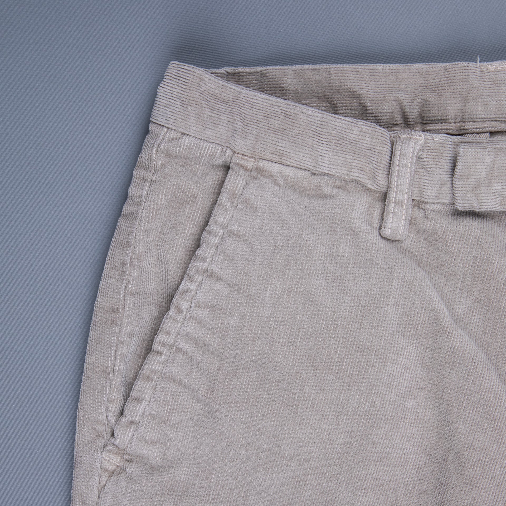 Remi Relief Corduroy stretch pants light gray – Frans Boone Store