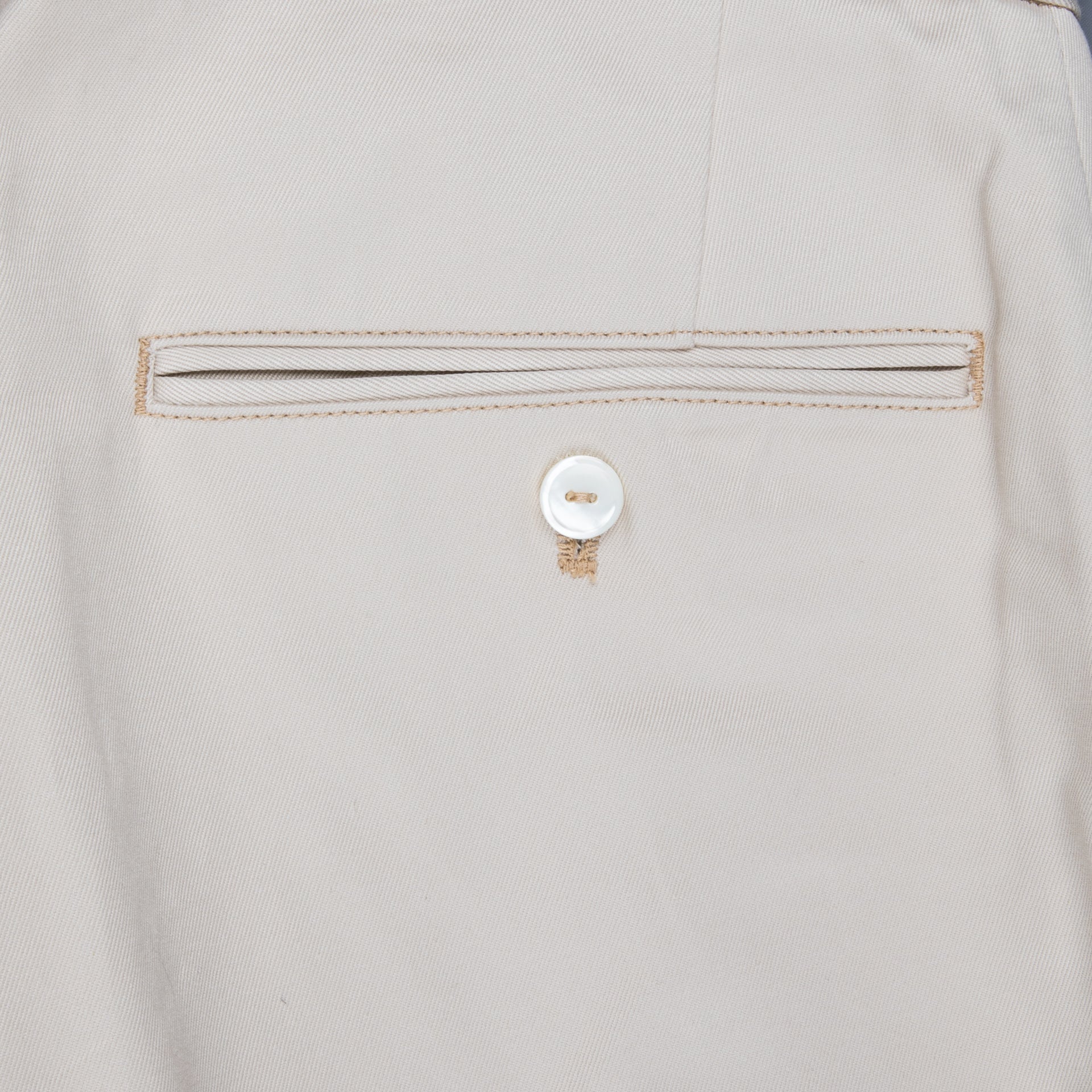 The Real McCoy&#39;s Joe McCoy 1950s Cotton Chino Trousers Beige