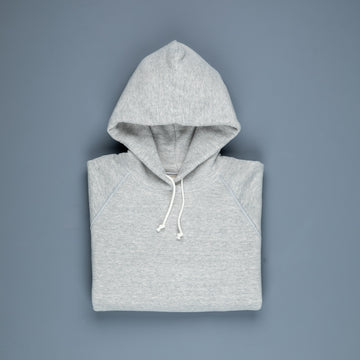 The Real McCoy's Loopwheel parka 9 oz Ash grey