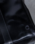 Croots Bridle Leather Holdall Black - Medium