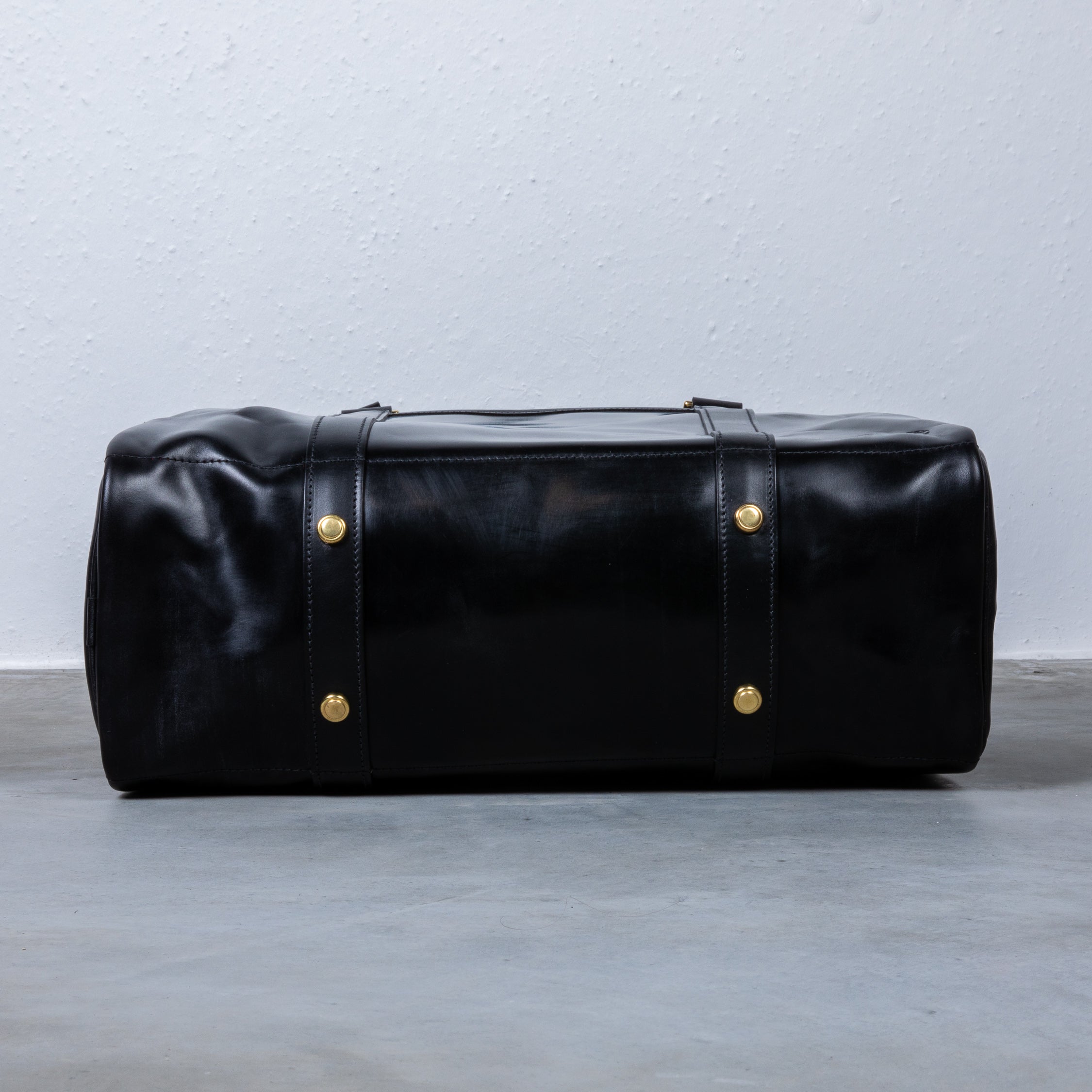 Croots Bridle Leather Holdall Racing Green - Large