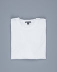James Perse Elevated Lotus jersey long sleeve crew neck tee white