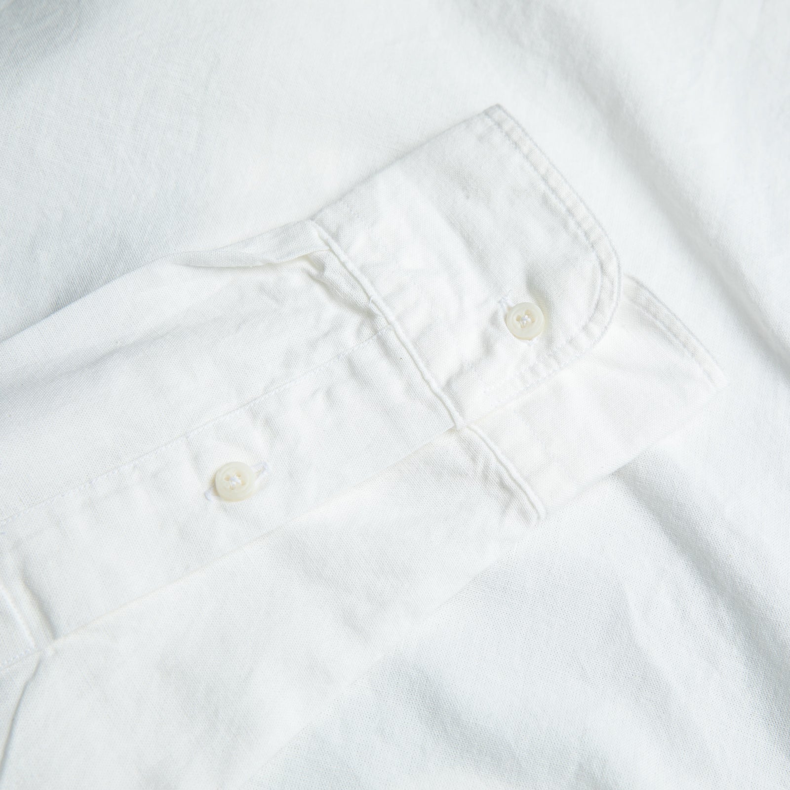 Gitman Vintage x Frans Boone Japanese woven Chambray White