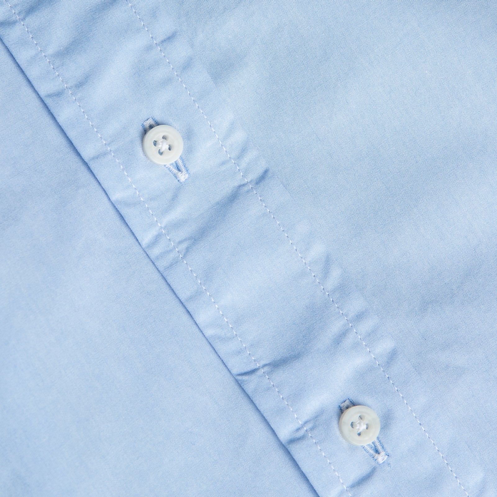 Gitman Vintage x Frans Boone Japanese woven poplin blue