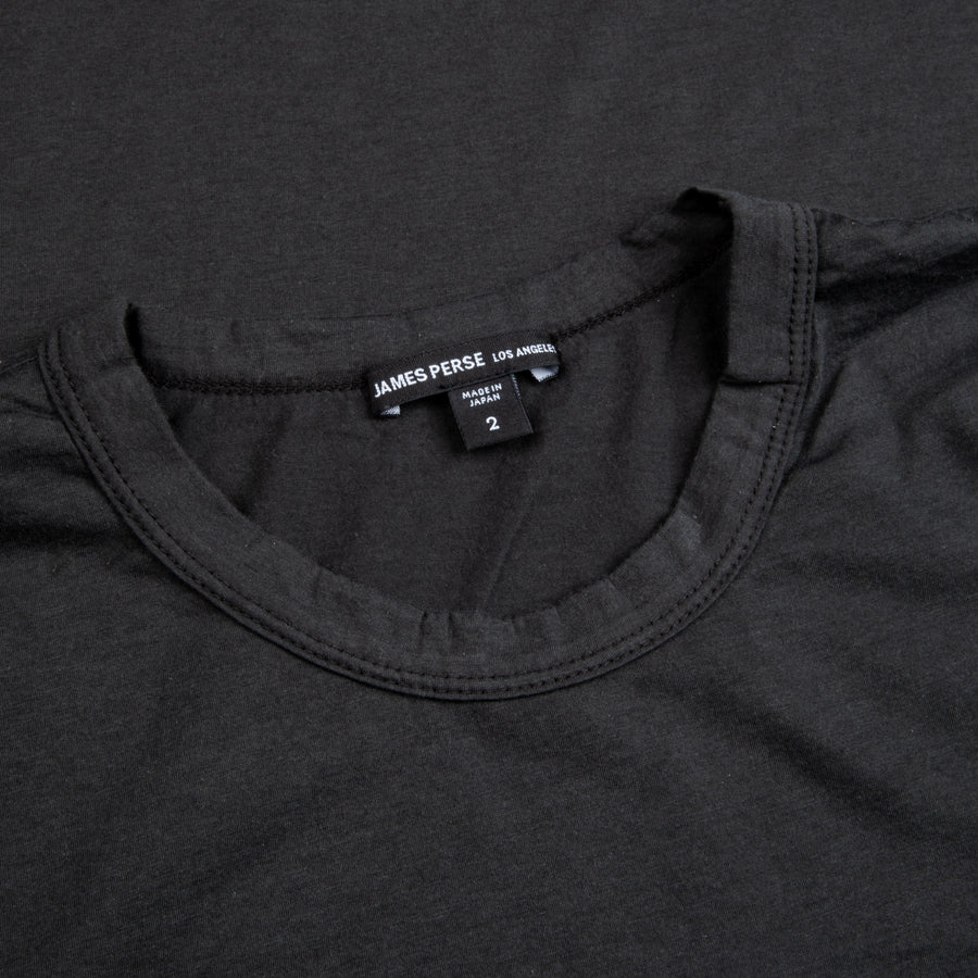 James Perse Elevated Lotus jersey short sleeve crew neck tee Carbon